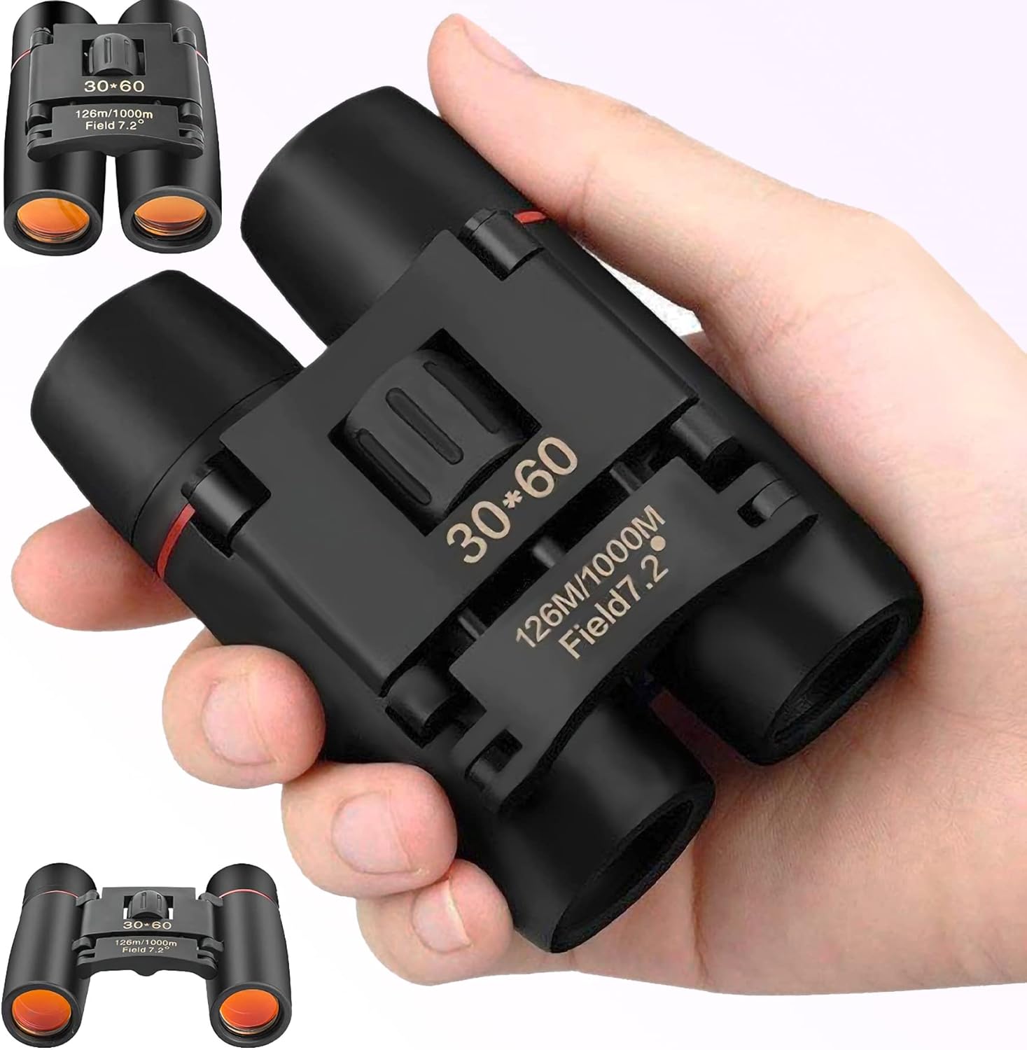 Senelux Mini Binoculars 30x60 Compact Folding Telescope Waterproof for