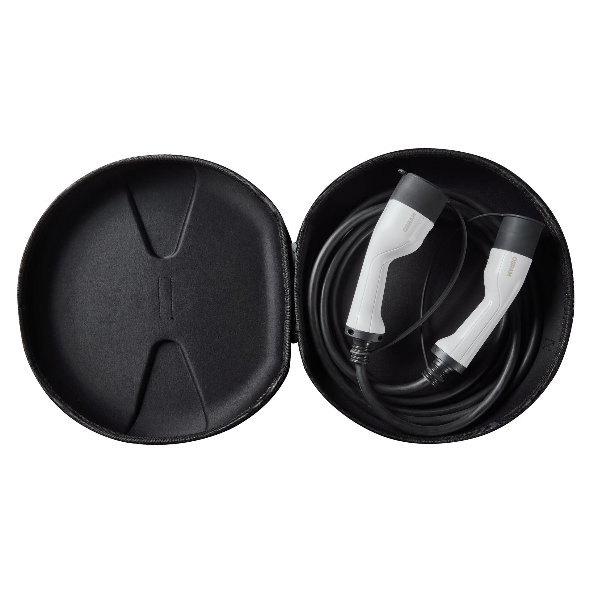 OSRAM BATTERYcharge 7PIN | 3FASE | Cable de carga de 16 AMP para vehículos eléctricos e híbridos enchufables, tipo 2 a tipo 2, 11 kWh, longitud de cable de 5 m