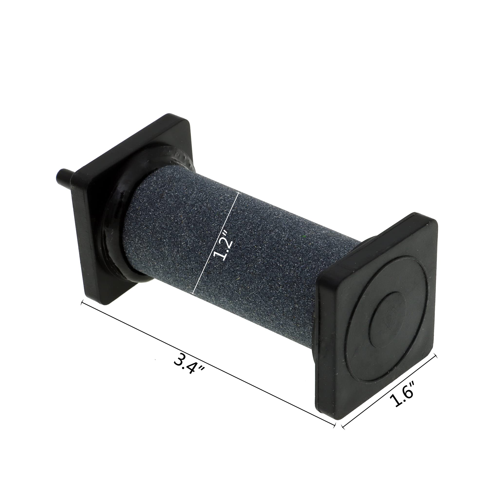 ALEGI A3080 Luftstein für Aquarien, mit Kunststoff-Schild für Hydrokultur, Aquarium, 5 Stück