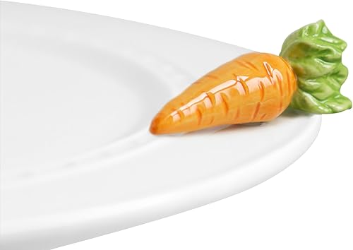 Miniatura 6 de Nora Fleming A Tisket, A Tasket (cesta con huevos) A214 - Decoración navideña de cerámica pintada a mano - Minis de primavera para el hogar