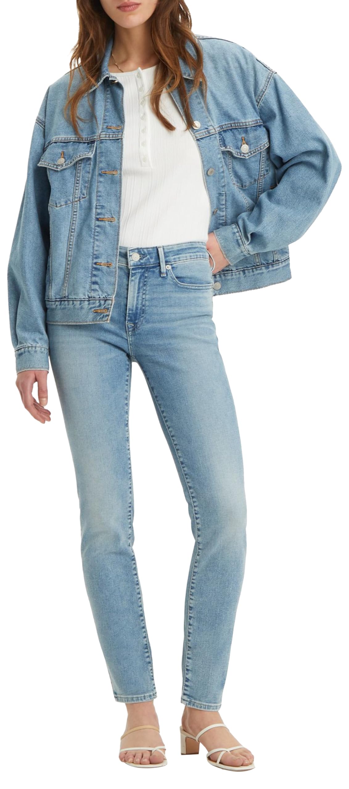 Levi'S 712 Slim Fit Vaqueros Mujer