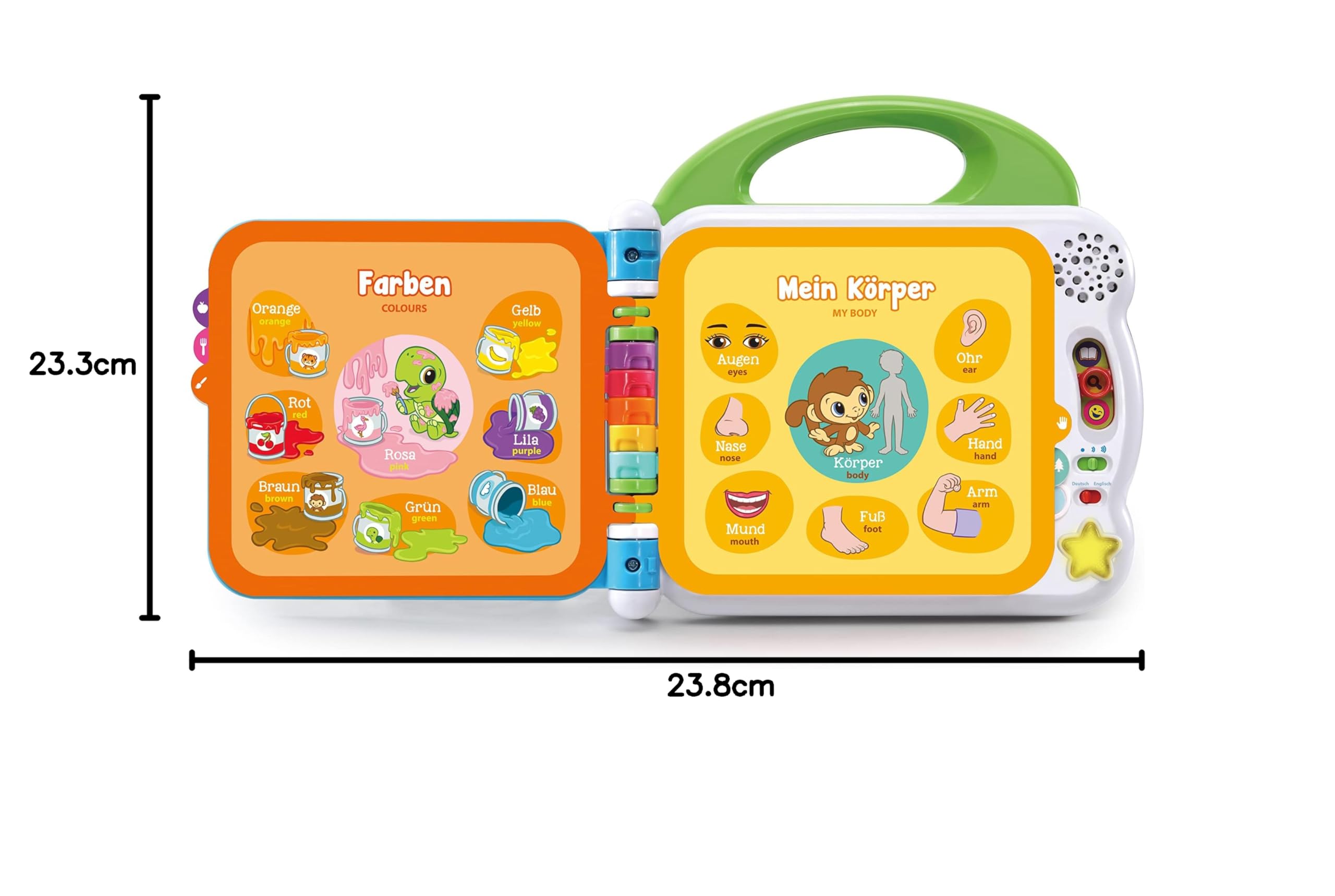 VTech 80-601504 - Libro per bambini con 100 parole, colore: Nero