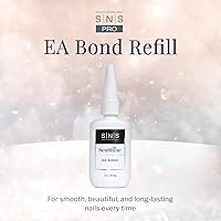 Vista 2 de SNS - Esmalte de uñas de capa base para polvo de inmersión de uñas, recarga EA Bond, mejora la adherencia del polvo de inmersión para uñas más