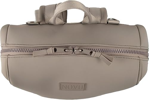 Miniatura 8 de NO.VII Mochila para pañales con cambiador, correas para cochecito, bolsa aislada para botellas, funda de equipaje, neopreno