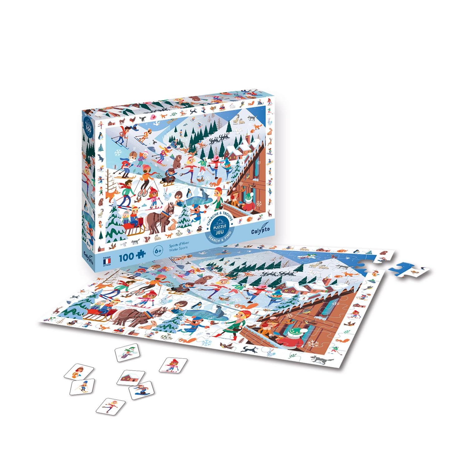 Calypto 500 Teile Puzzle 'Karibik' – Mit Samtiger Soft-Touch-Oberfläche & Inkl. Poster