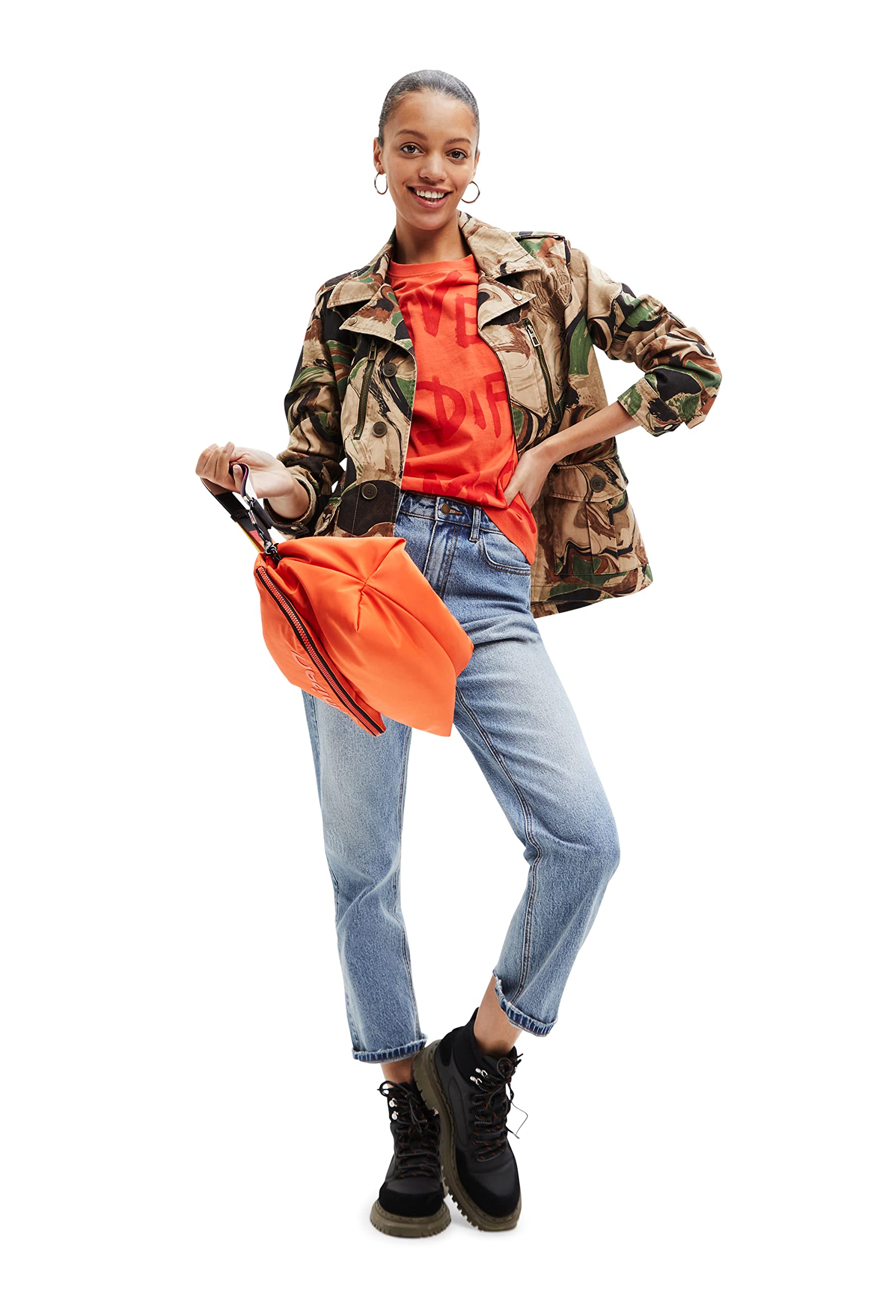 Desigual Chaq_holly, 6004 Arena, parka uomo Donna