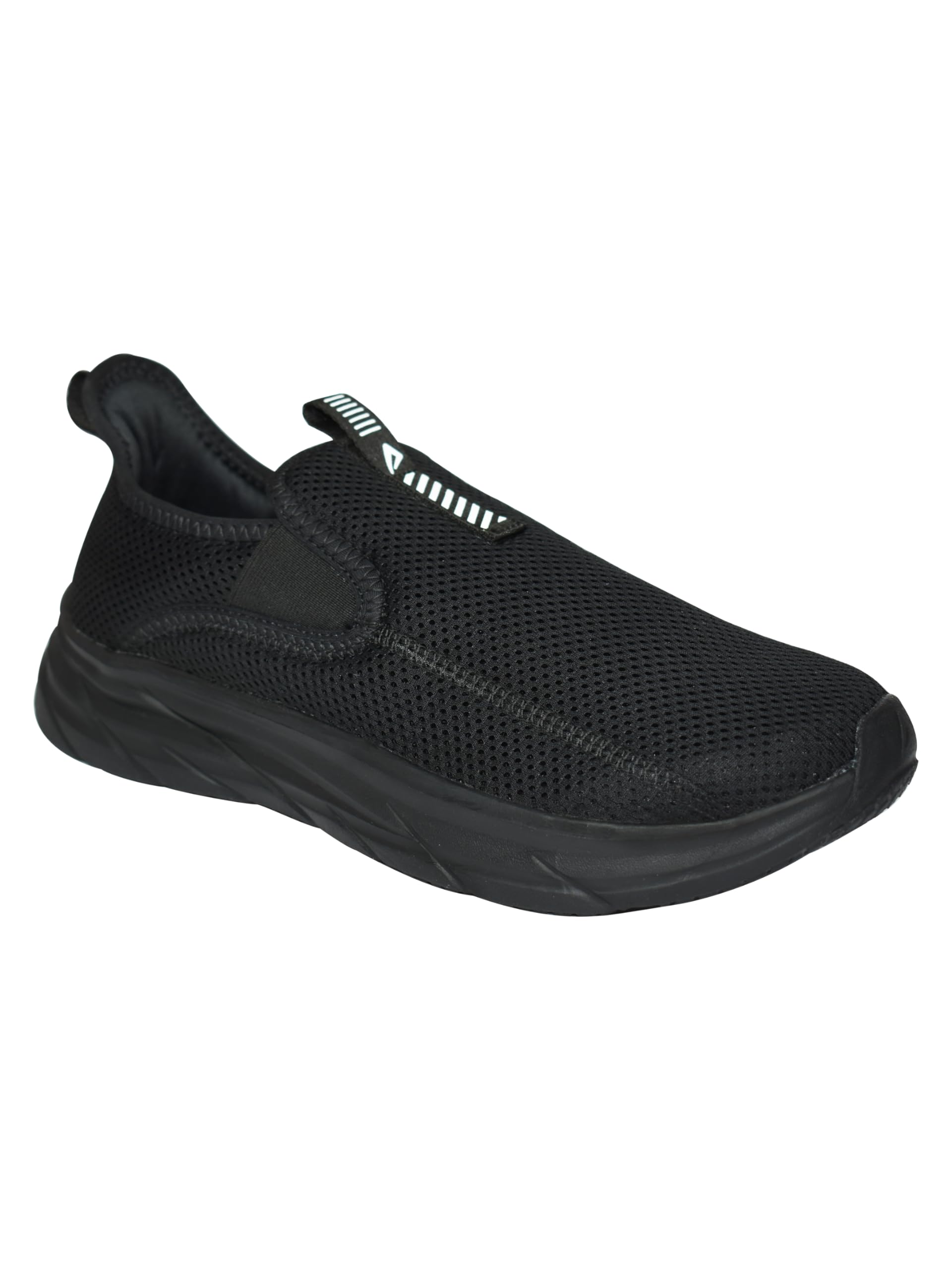 ImpaktoMen Black Walking Shoe