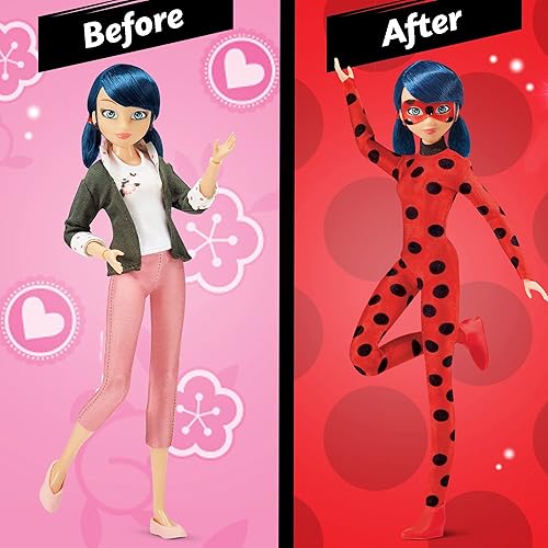 Miniatura 5 de Miraculous Playmates Toys - Marinette secreto de superhéroe con mariquita