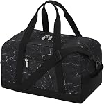 Small Gym Bag 14 inch Lightweight Carry On Mini Duffel Bag for Travel Sport-Black