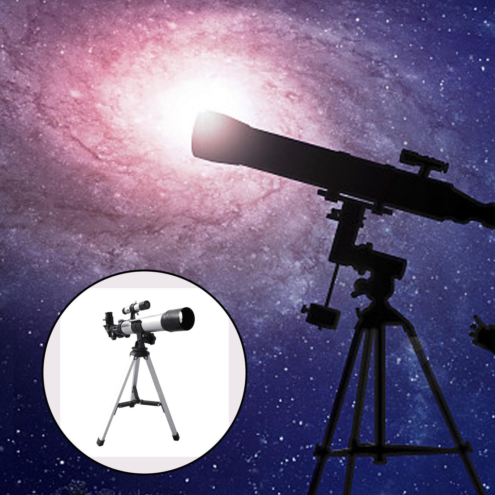 Telescopio Espacial de 60 mm para niños con nanotecnología Que Mejora la observación de Estrellas. Telescopios astronómicos para observar Planetas y Estrellas.