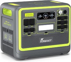 FOSSiBOT F2400 Portable Power Station with 2048Wh LiFePO4…