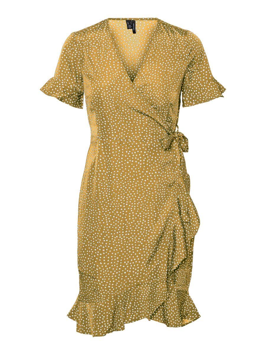 Vero Moda Women's Henna Dress - Harvest Gold - 8 (XS)
