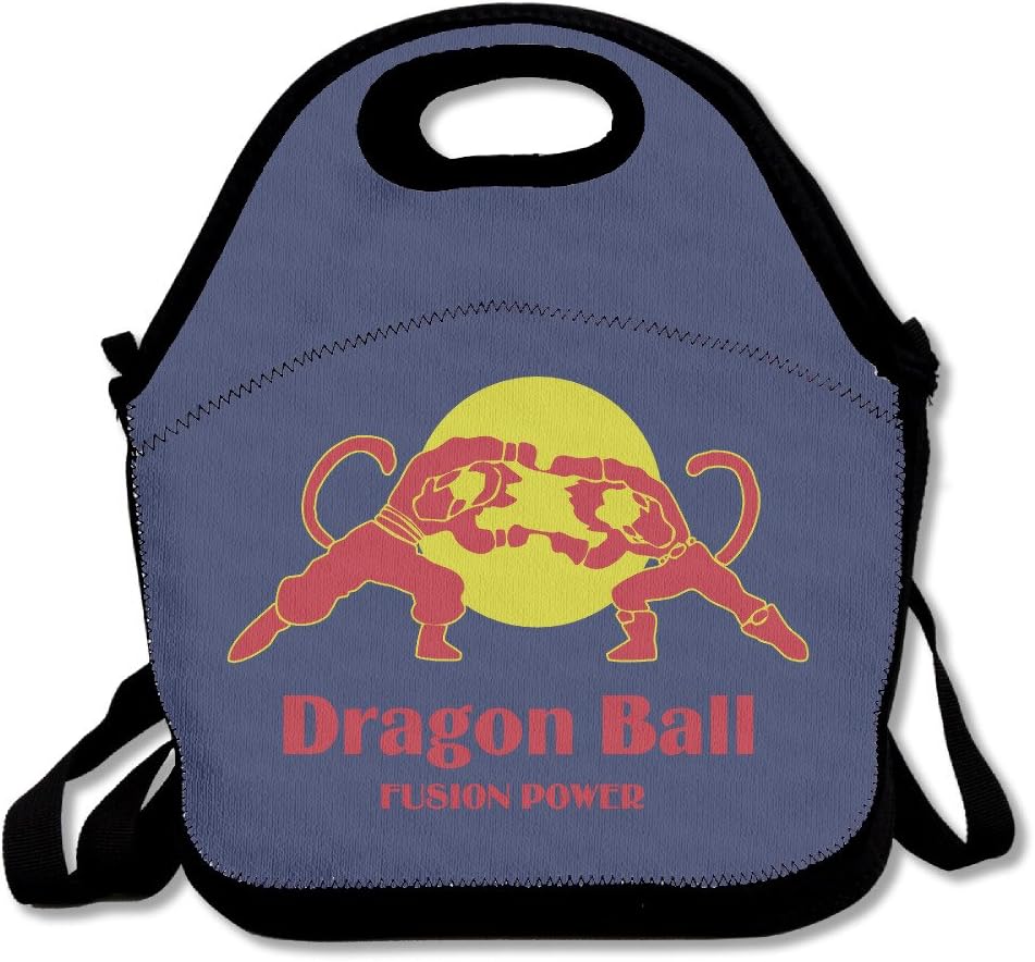 Black Enjoy The Fusion Power Cool Adult And Child Lunch Bags