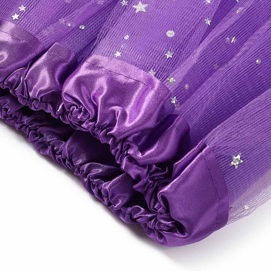 Miniatura 8 de Victray Falda tutú de tul con falda de ballet y falda de tutú en capas, disfraz de fiesta para mujer