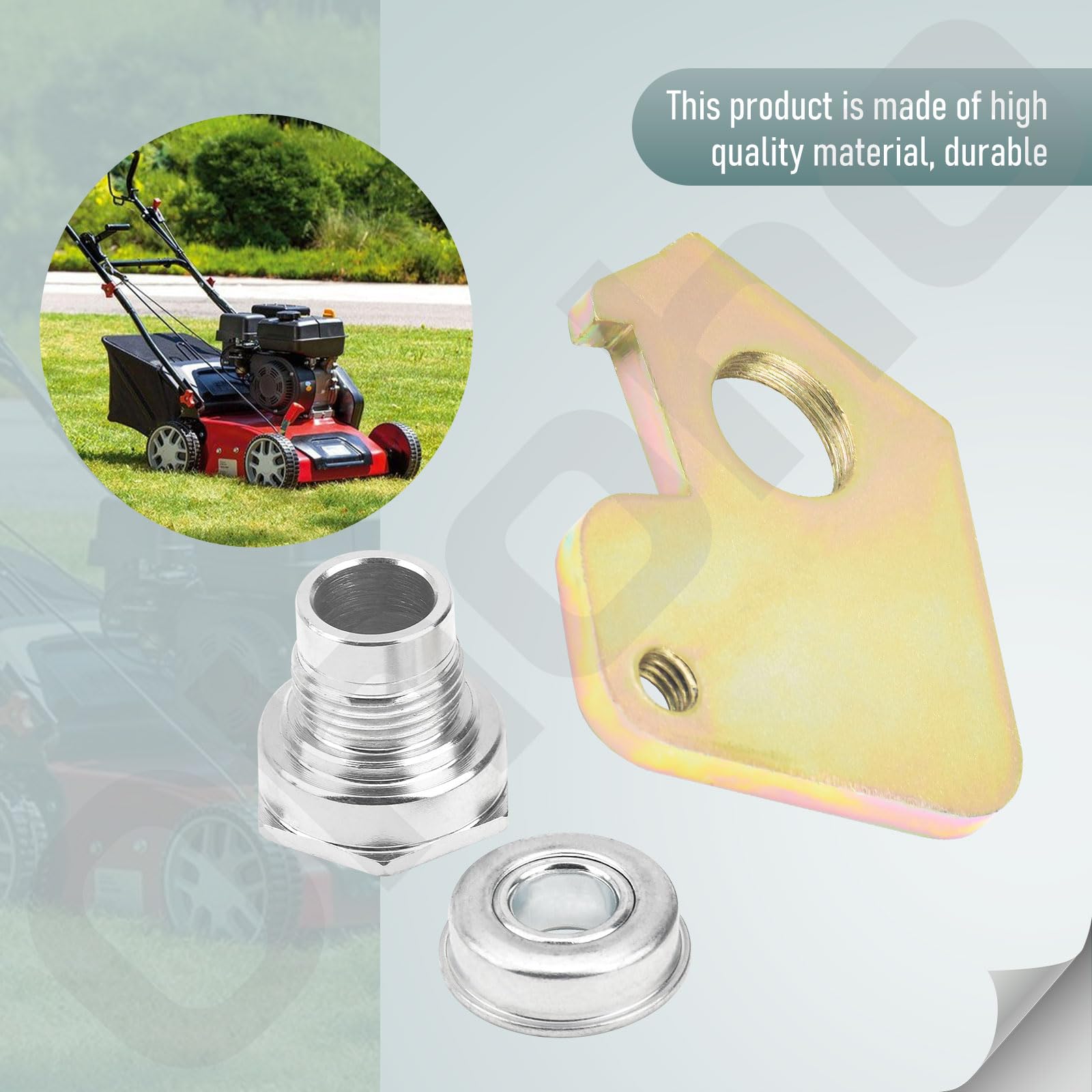 Ohoho 108-9779 108-9781 104-8699 - Retenedor de cojinete de buje de rueda, compatible con cortacésped Toro 10604, 10605, 10606, 10607, 10624, 10625