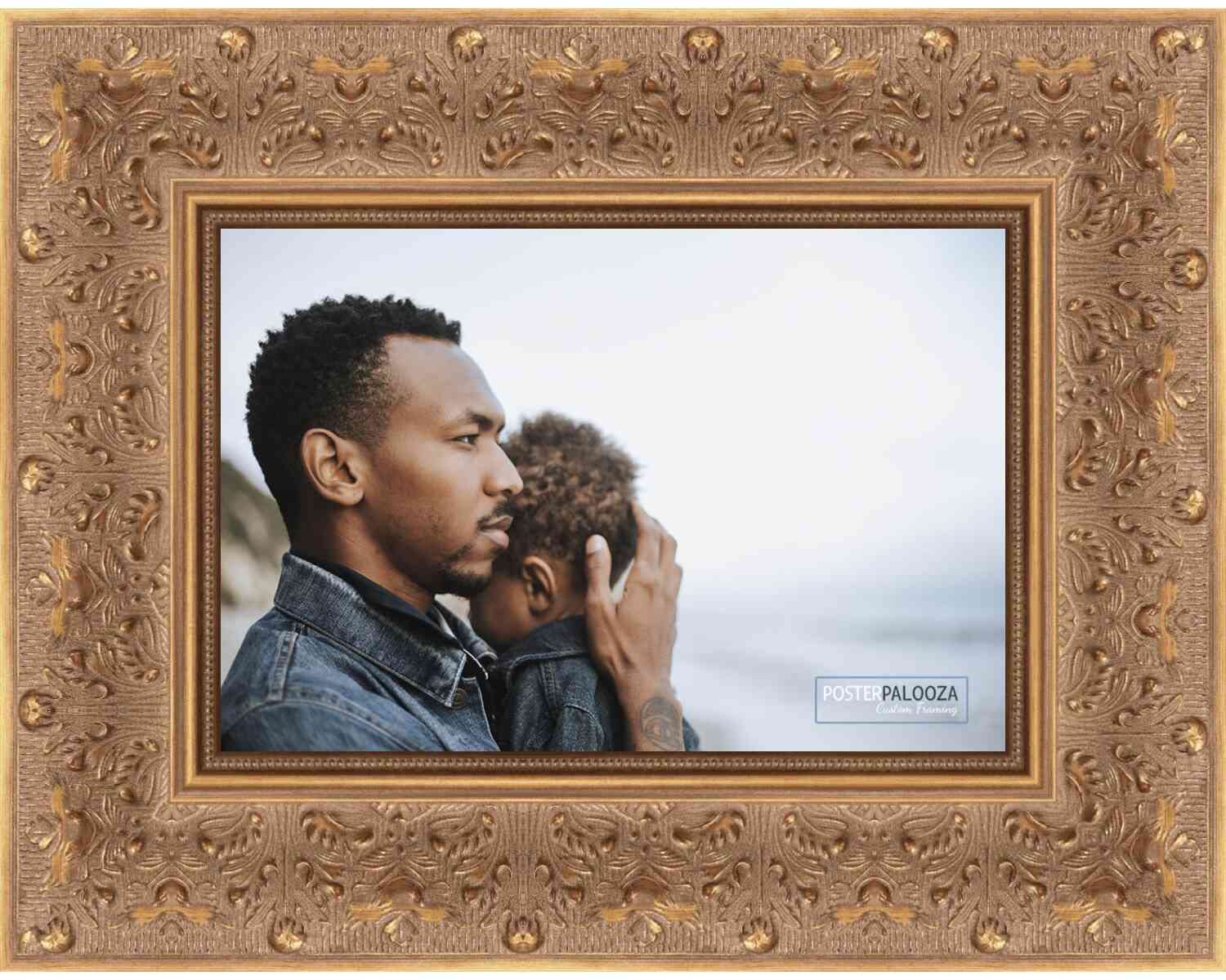 Amazon.co.jp: 20 x 30装飾アンティークゴールド木製写真フレーム – UV