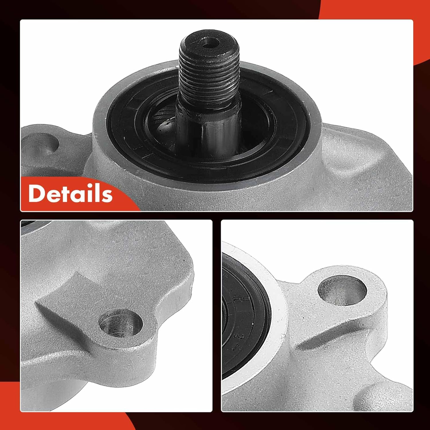 A-Premium Engine Oil Pump with O-Ring Compatible with Isuzu Amigo 1989-1993, Impulse 1985-1989, Pickup 1986-1995, Trooper 1986-1987, 2.0L 2.3L, Petrol