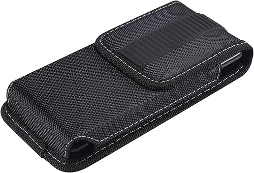 Miniatura 3 de Funda de nailon resistente para teléfono celular, funda táctica para teléfono celular, funda para cinturón de teléfono inteligente, fundas militares