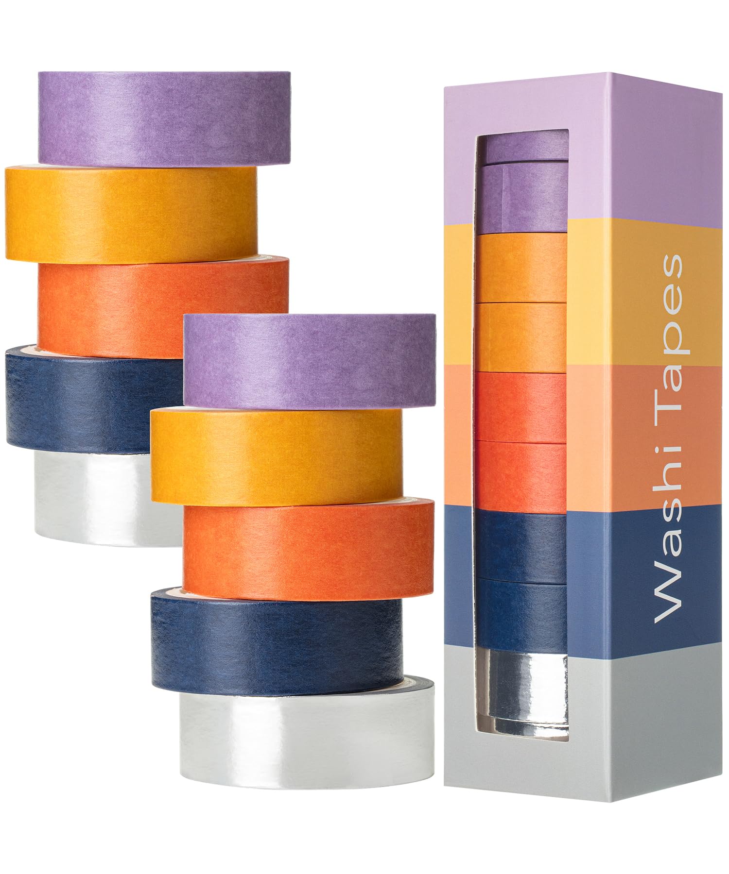 Mr. Pen Washi Tape Set - 10 Rolls of Creative Tape -11