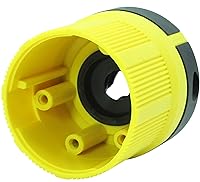 Vista 7 de Journeyman-Pro NEMA TT-30P, 30 amperios, 125 voltios, conector macho de hoja recta para remolque de RV, grado industrial, negro/amarillo, generador