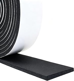 DGSL Foam Weather Stripping, 2" x1/4", 13Ft Door Window Seal Tape