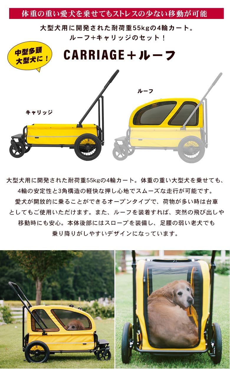 Amazon.co.jp: AIRBUGGY CARRIAGE (ルーフ+キャリッジ)フルセット