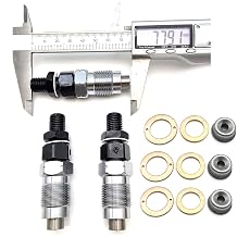 3PCS Fuel Injector + Seal Kit With Heat Shield Fuel Injector for Kubota D722 D782 GF1800E G2160 G2160 BX1830D BX2350D BX2230D BX24D ZD1011 ZD1021 ZD221 ZD321 ZD323 16001-53000 16001-53904