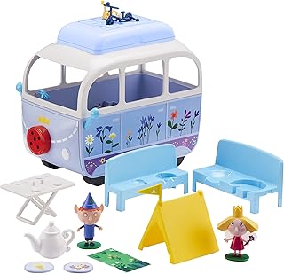 Ben & Holly Big Meadow Campervan, Ben and Holly's Little Kingdom, imaginative play, push-along vehicle, gift for 3-6 year old