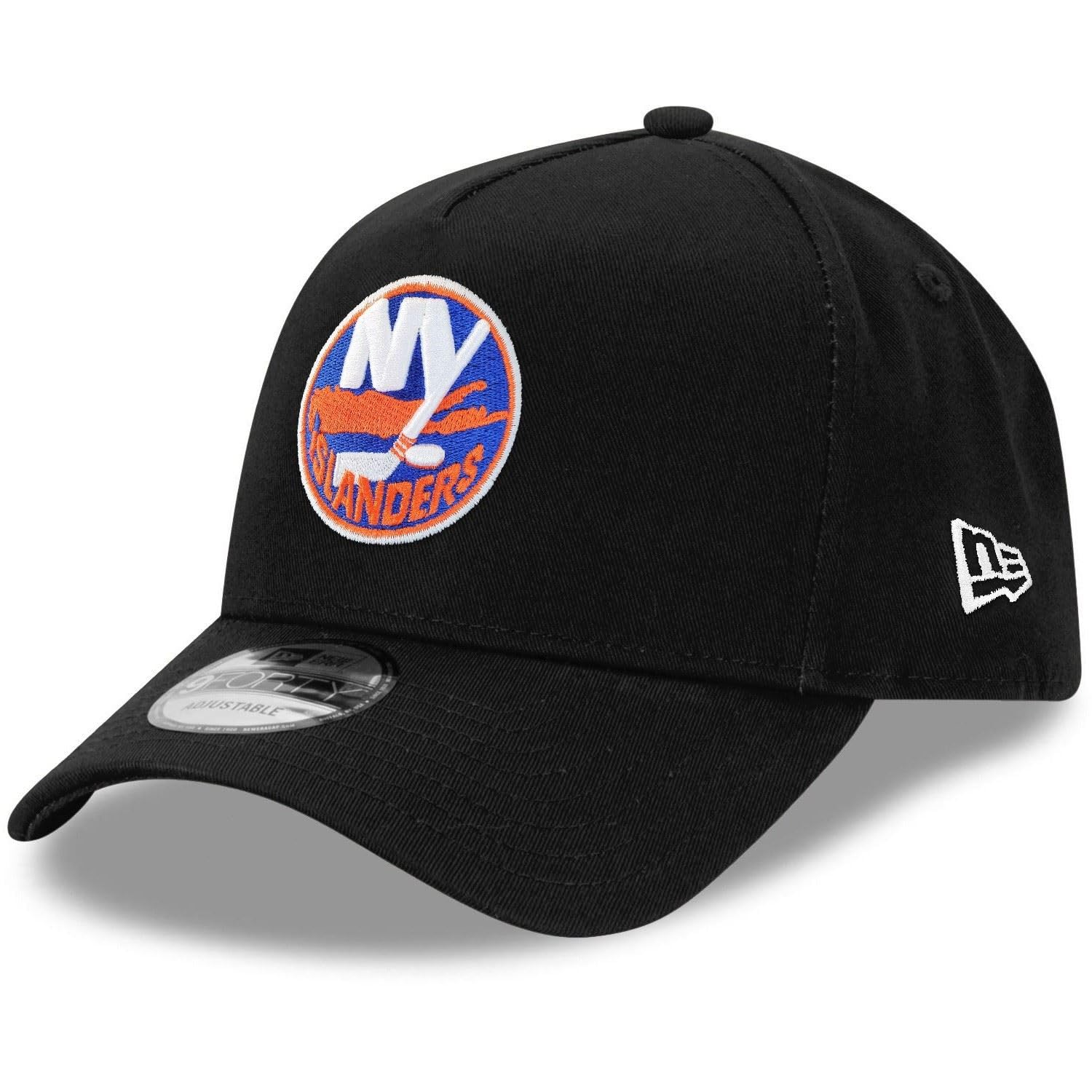 New Era New York Islanders 9Forty A-Frame Cap Black