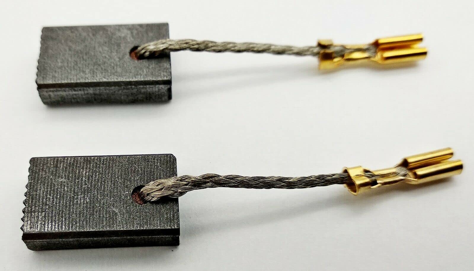 2 Balais Charbon Compatible Hilti DEG125D, DEG500D, DGS125S - 5x10mm - Pour Meuleuse, Perceuse