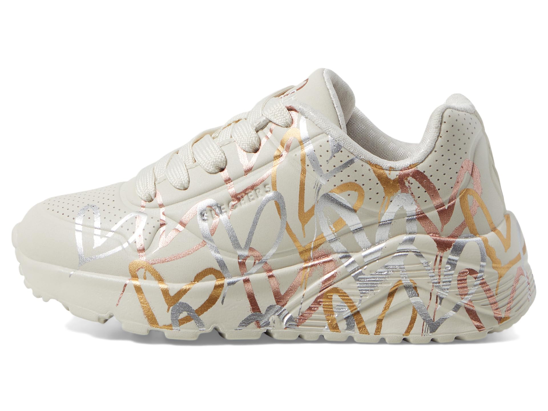 Skechers Uno Lite Metallic Love ZapatillasNiñas