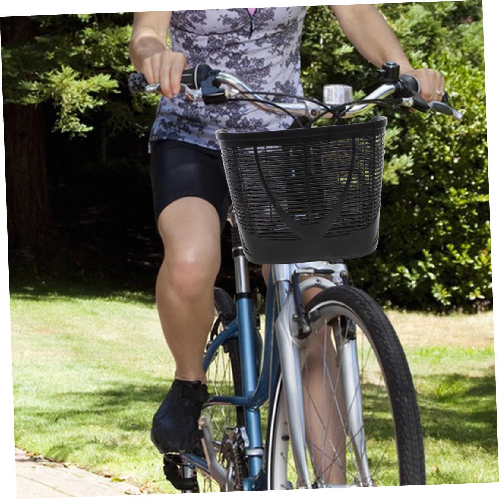 Abaodam Cesto per Bicicletta Anteriore capacità Ampia Facile Installazione Compatibile con Scooter Elettrici e Bici da Città Accessorio per Spostamenti Quotidiani e Shopping