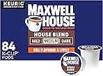 Maxwell House House Blend Medium Roast K-Cup Coffee Pods, 84 ct Box