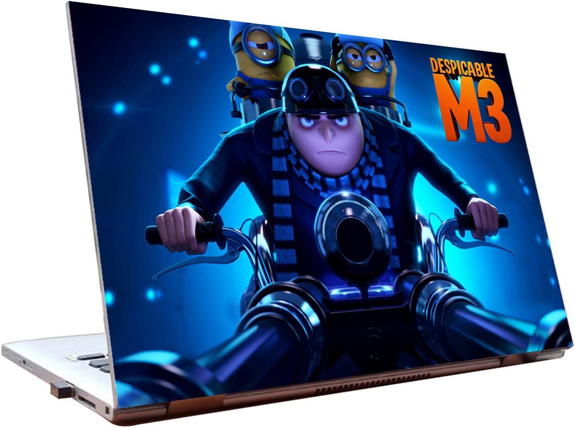 Tamatina Laptop Skins 17.5 inch - Despicable Me 3 - Felonious Gru - Hollywood Movies - HD Quality