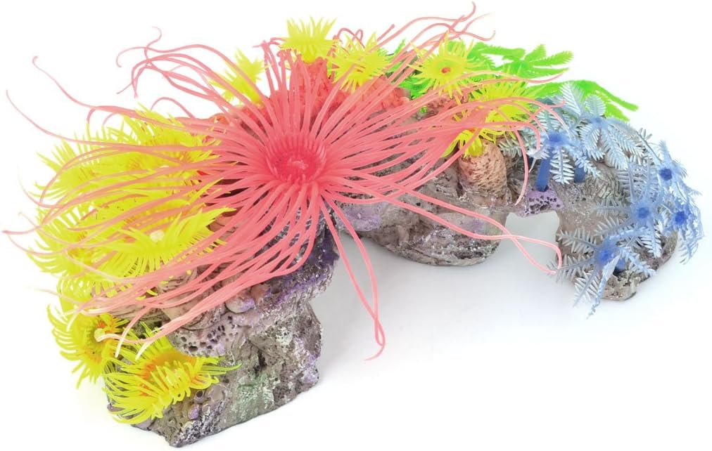 Aquarium Aquascaping Manmade Rockery Coral 4.3-inch Multicolor (id: e80 f1f 59b 48b 5a8