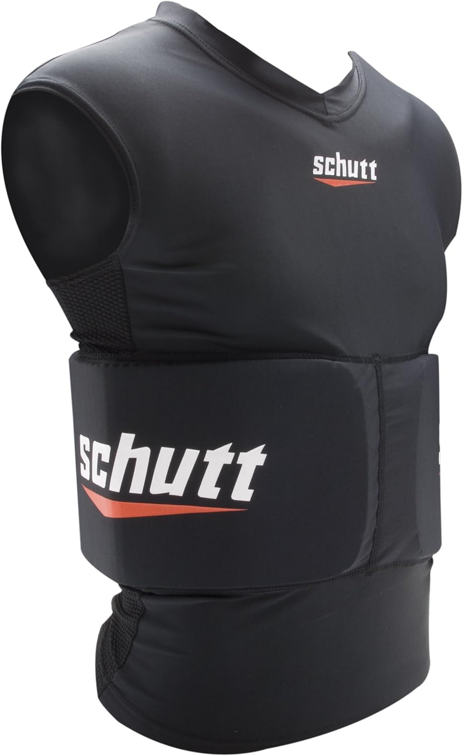 Schutt Lightweight Rib Protector Shirt, Black, XSmall (22