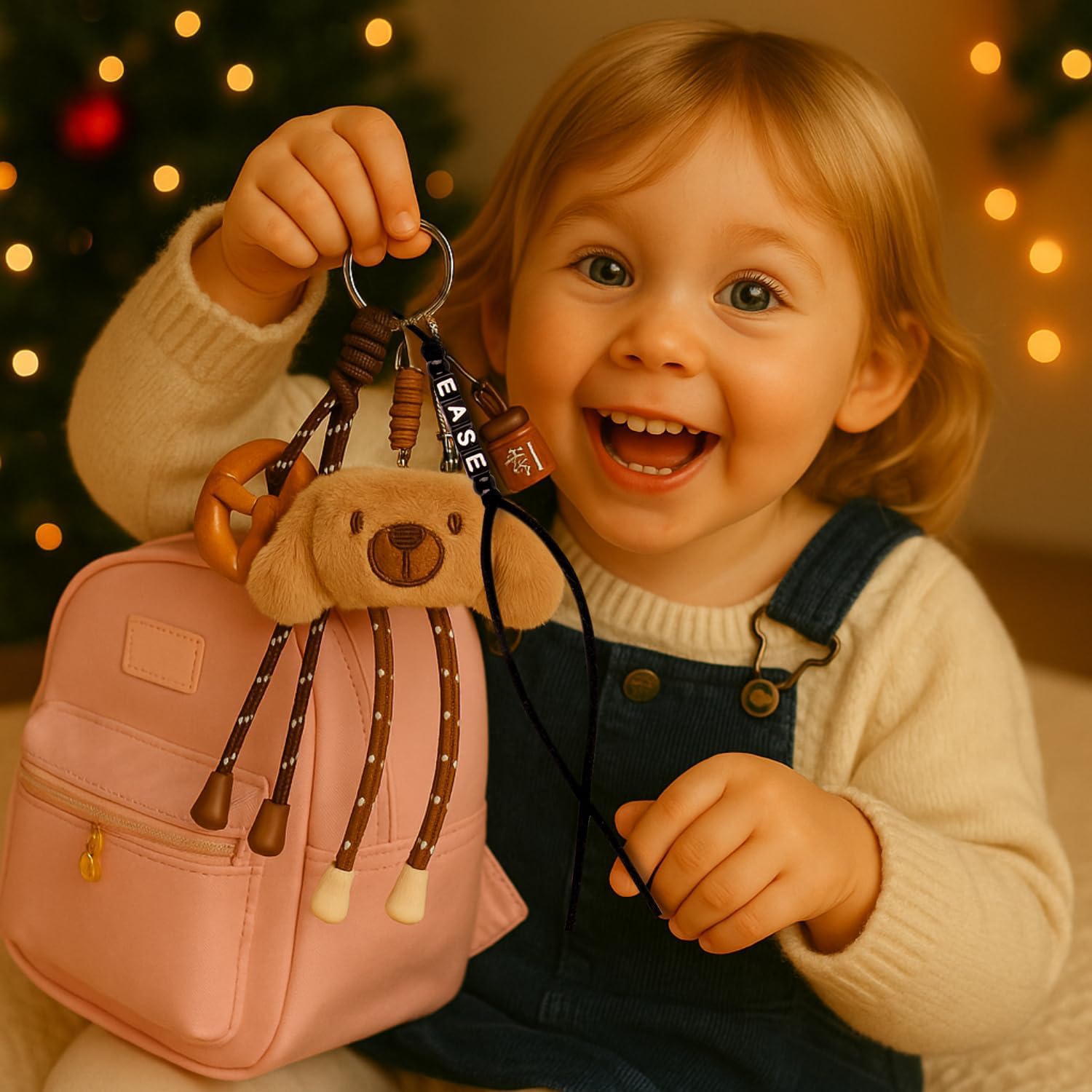 Georgie Porgy Bag Charms Keychains Clothing Accessories for Women Handbags Purse Backpack Sports Bag Pendant Gift for Girls - Image 10