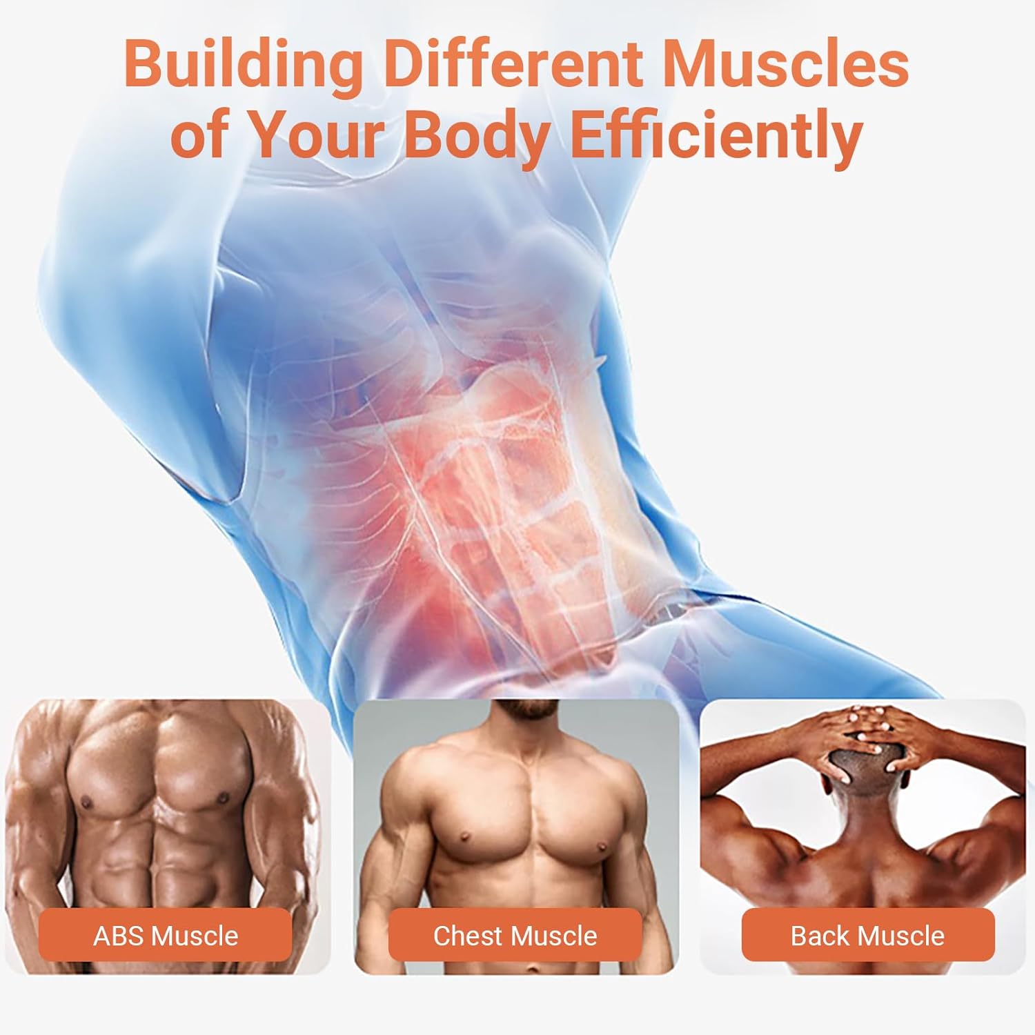 Abs Stimulator, Ab Stimulator Muscle Toner for Gym Office Home - Image 7