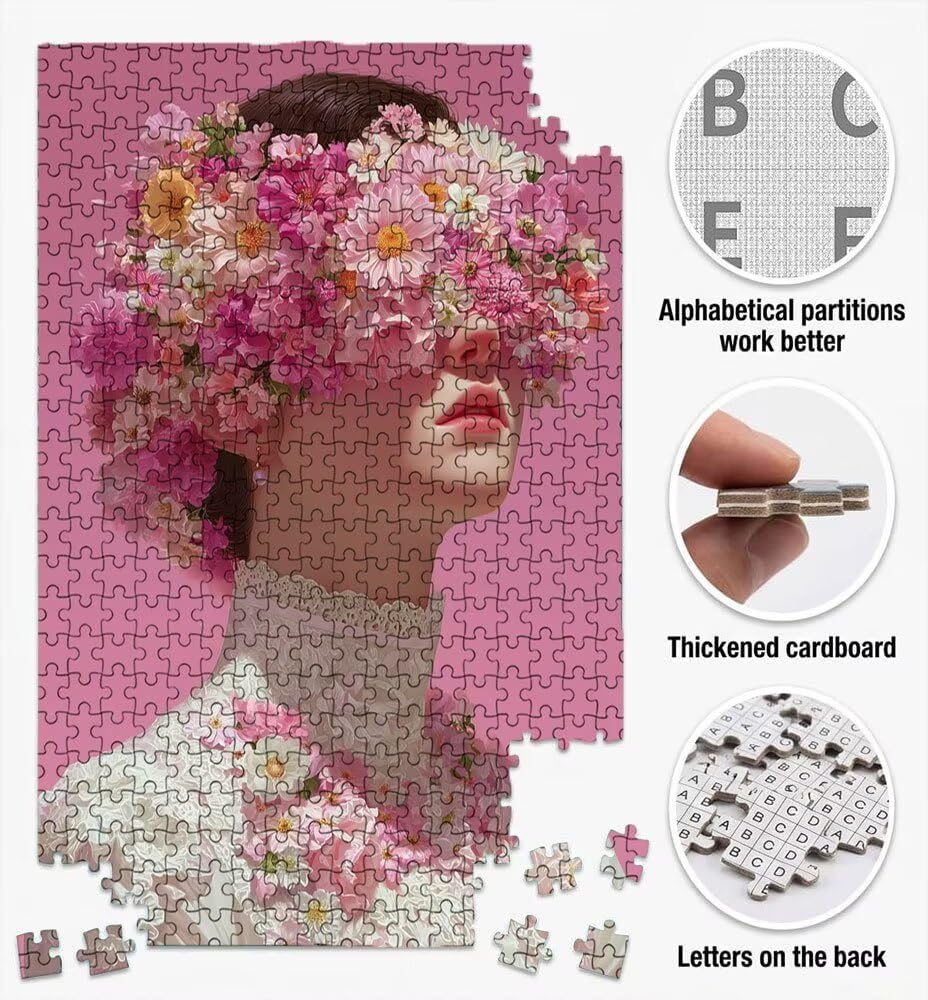 Vendajes para Los Ojos Las Mujeres, Clásico Puzzle 2000 Adultos BLQSBGA7383