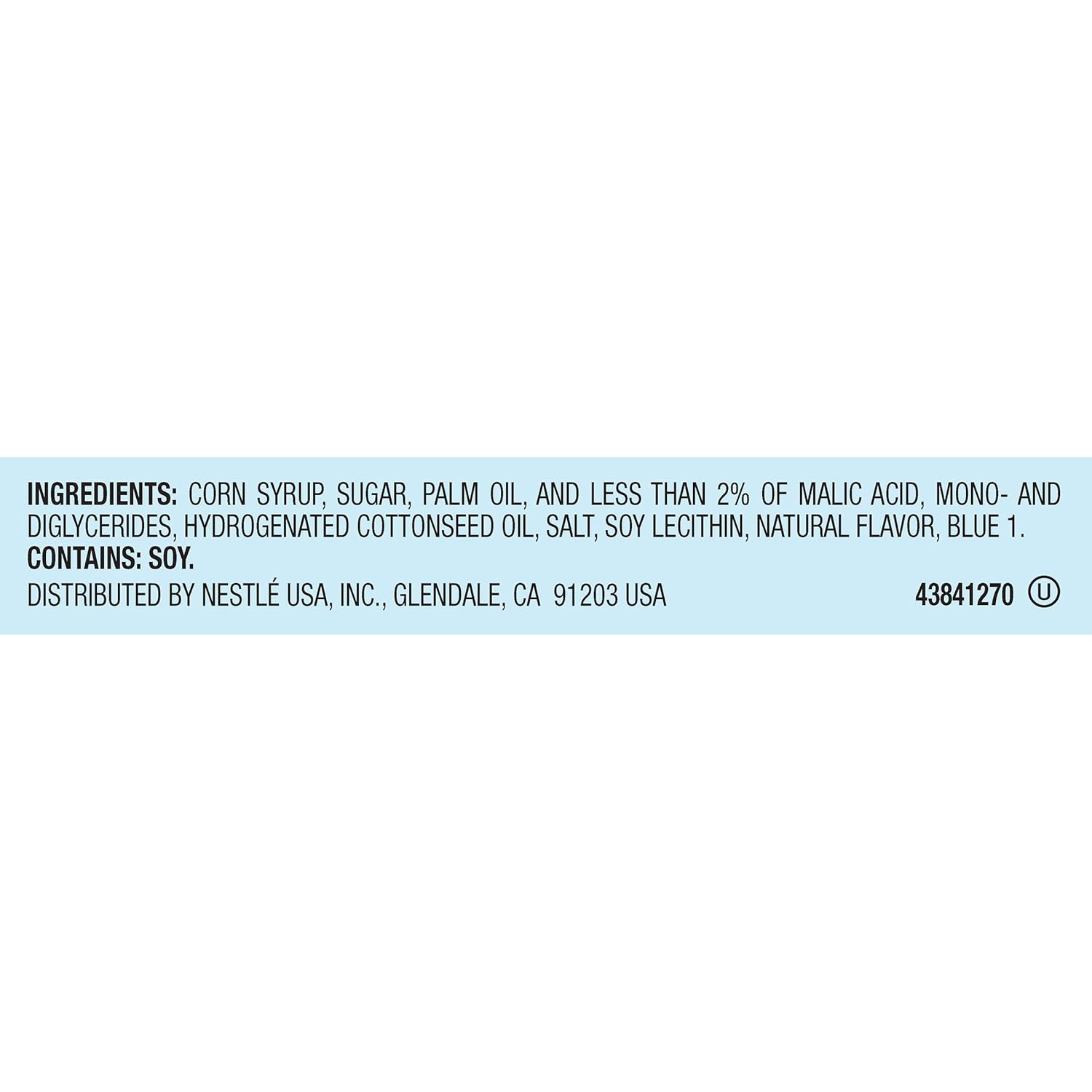 Laffy Taffy Rope, Blue Raspberry, 0.81Ounce, Pack of 96 (12075246)