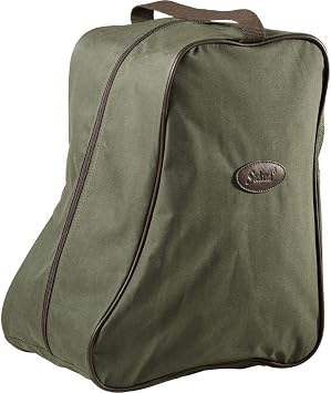 Seeland Mens Boot Bag, Design Line Green/ One Size Brown