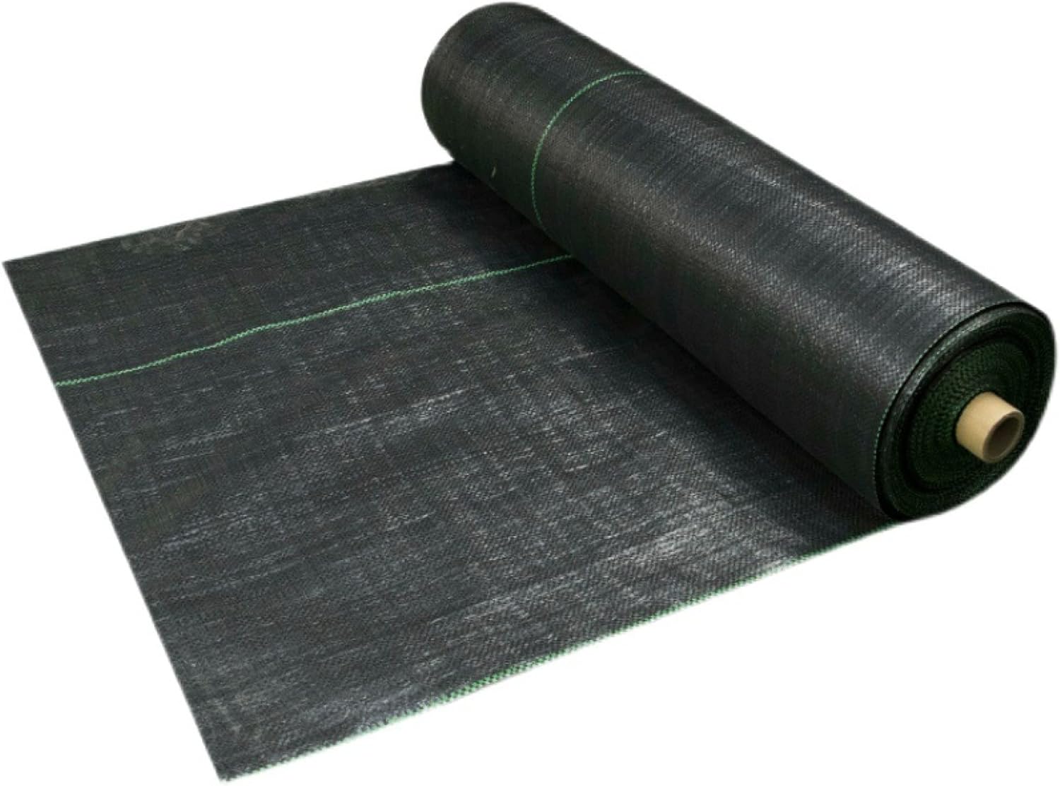 PP Weed Barrier Landscape Fabric Heavy Duty Weed Block Gardening Mat Woven Landscaping Fabric Roll Ground Cover/Black / 1X100m