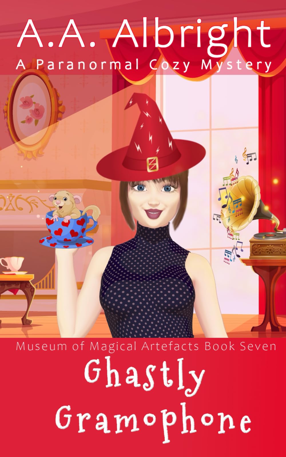 Ghastly Gramophone (A Paranormal Cozy Mystery) (Museum of Magical Artefacts)