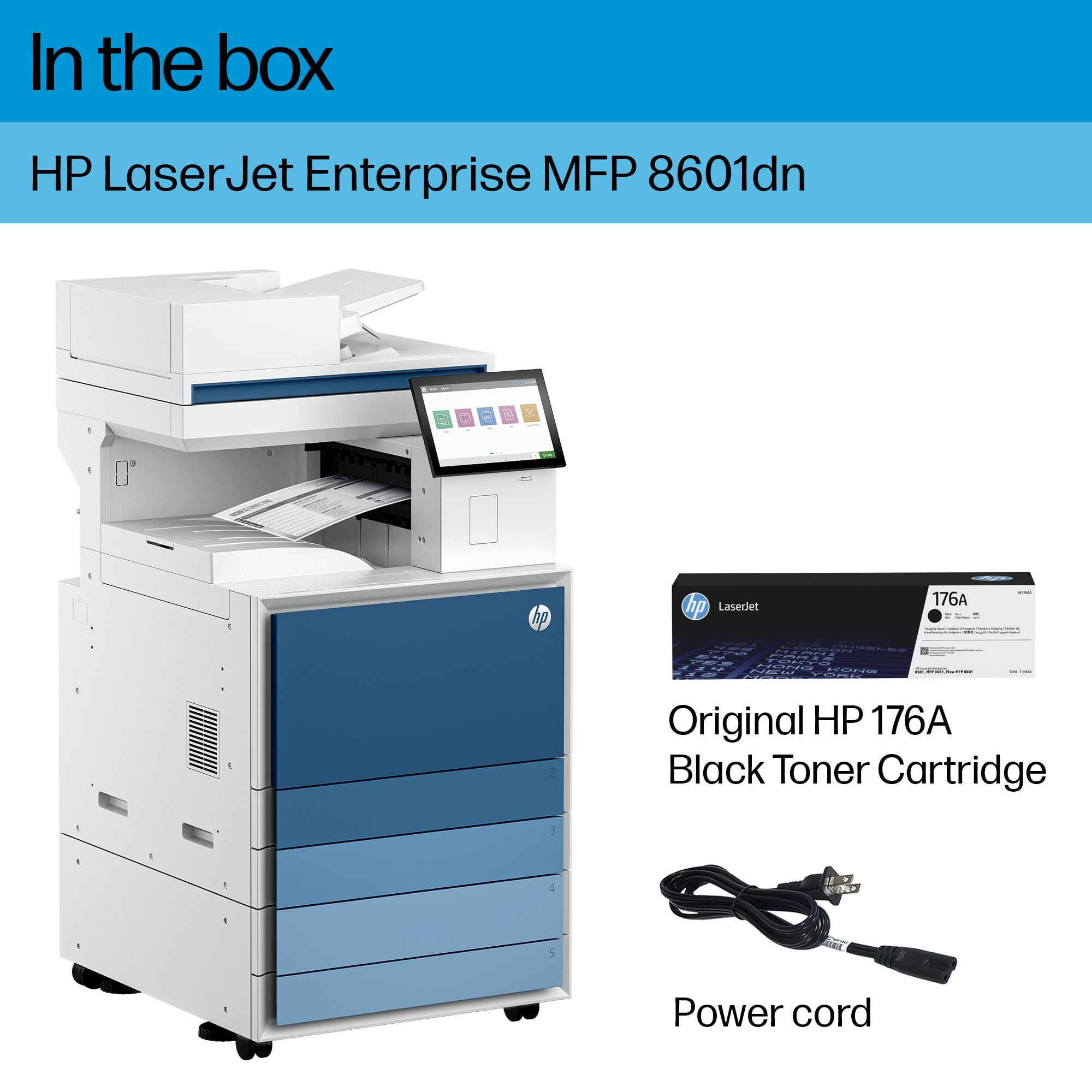 Amazon.com: HP Laserjet Enterprise 8601dn Multifunction Monochrome