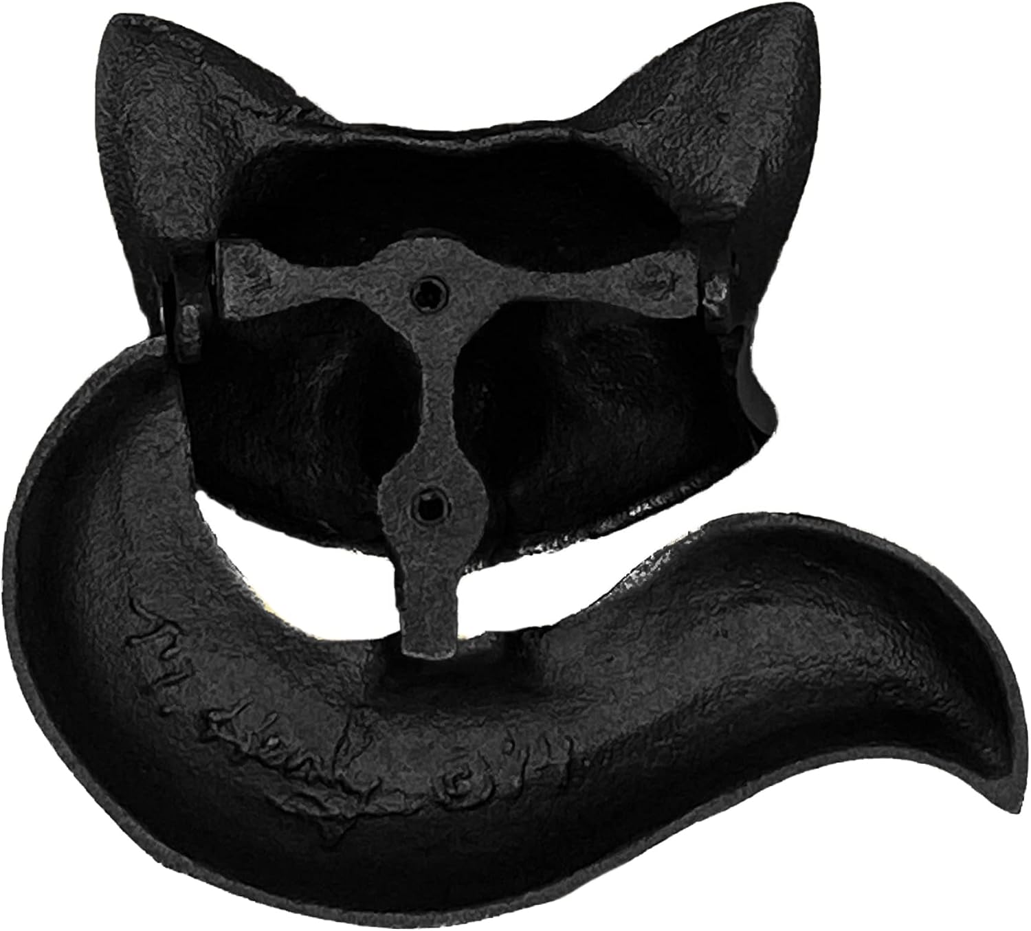 Fox Door Knocker - Matte Black (Standard Size)