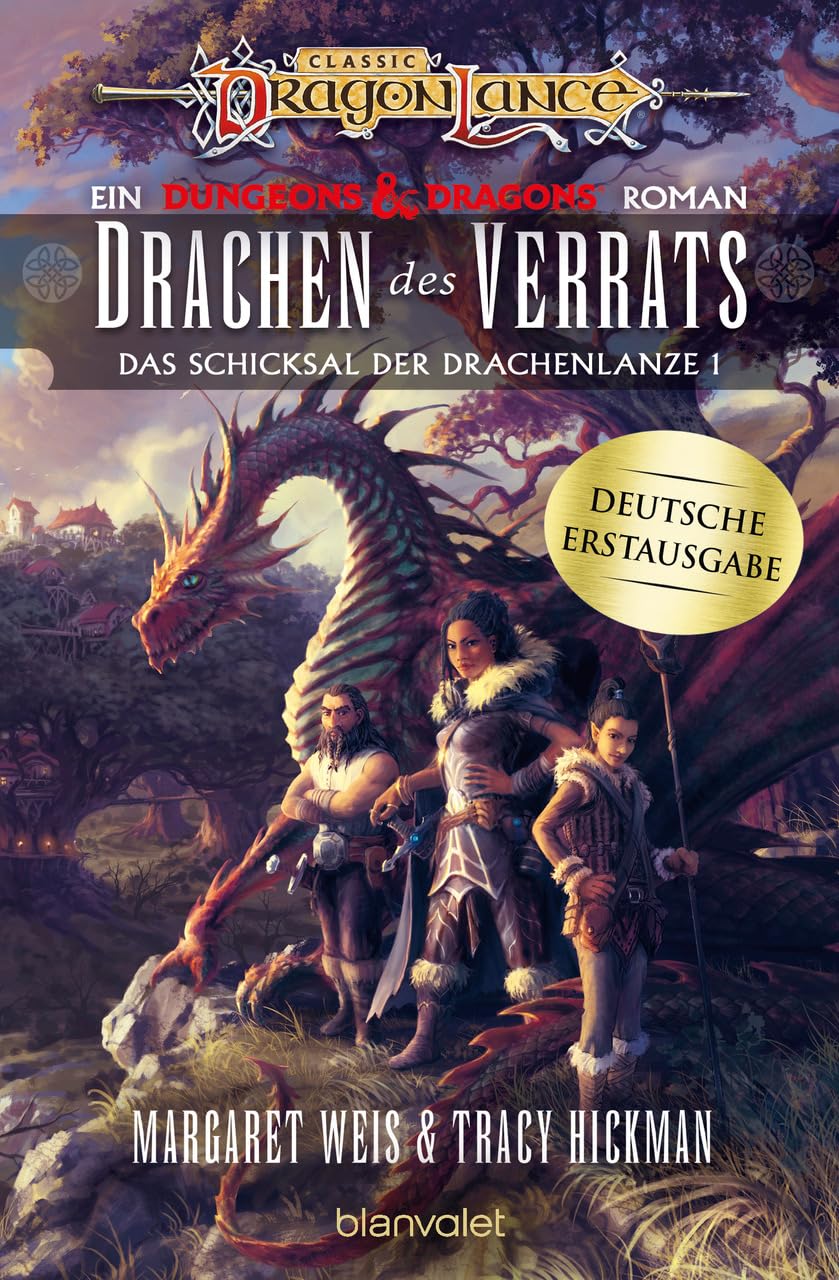 Das Schicksal der Drachenlanze Band 1-3 plus 1 exklusives Postkartenset