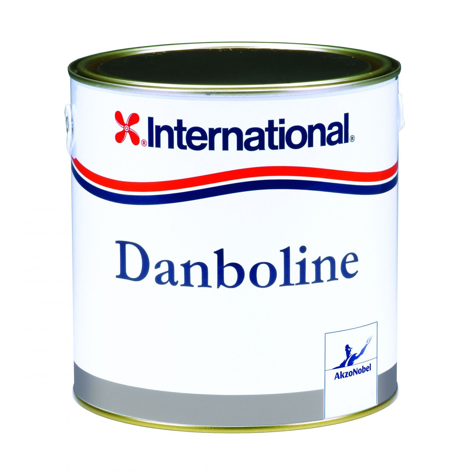 International Danboline 750 L / 2.5 L White / grey / red room billing colour., grey, 2.5l