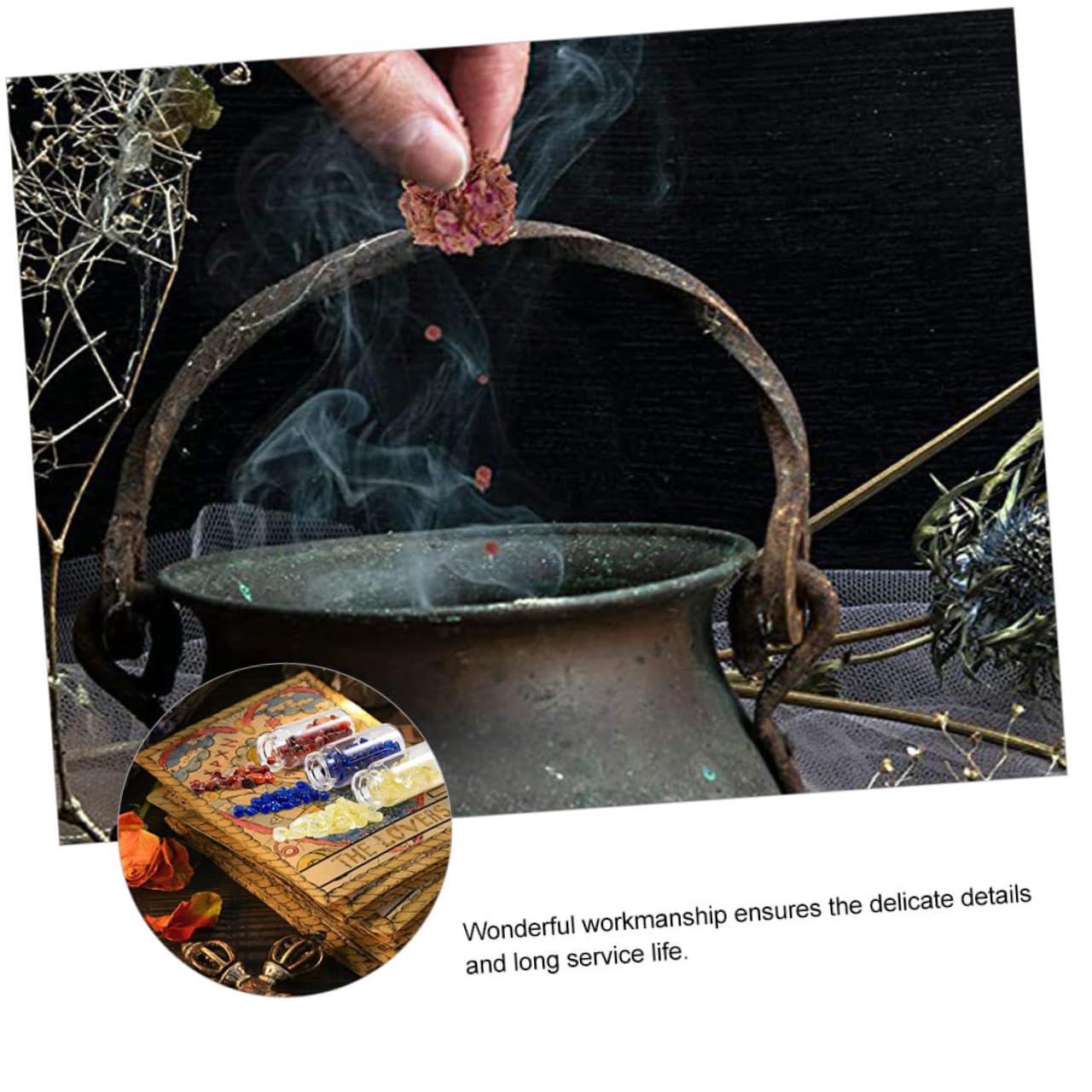 Vela de Aromaterapia de Brujería, Juego de 1 Set, para Rituales