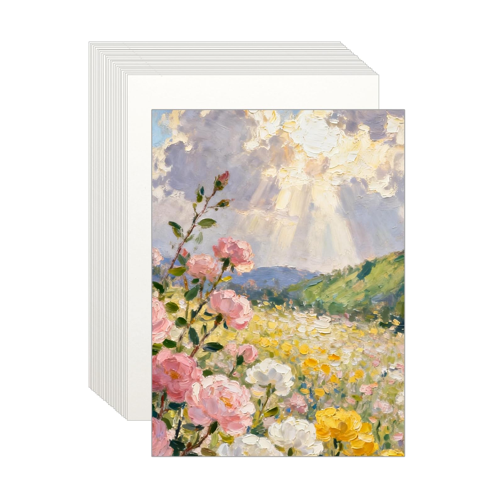 PATIKIL 11.7 x 8.3 Inch Pastel Paper, 25 Pack 200 GSM Pastel Drawing Paper Heavy - Weight Artist Pastel Pad for Pencil Oil Charcoal Pastels Adults Crafts, Beige