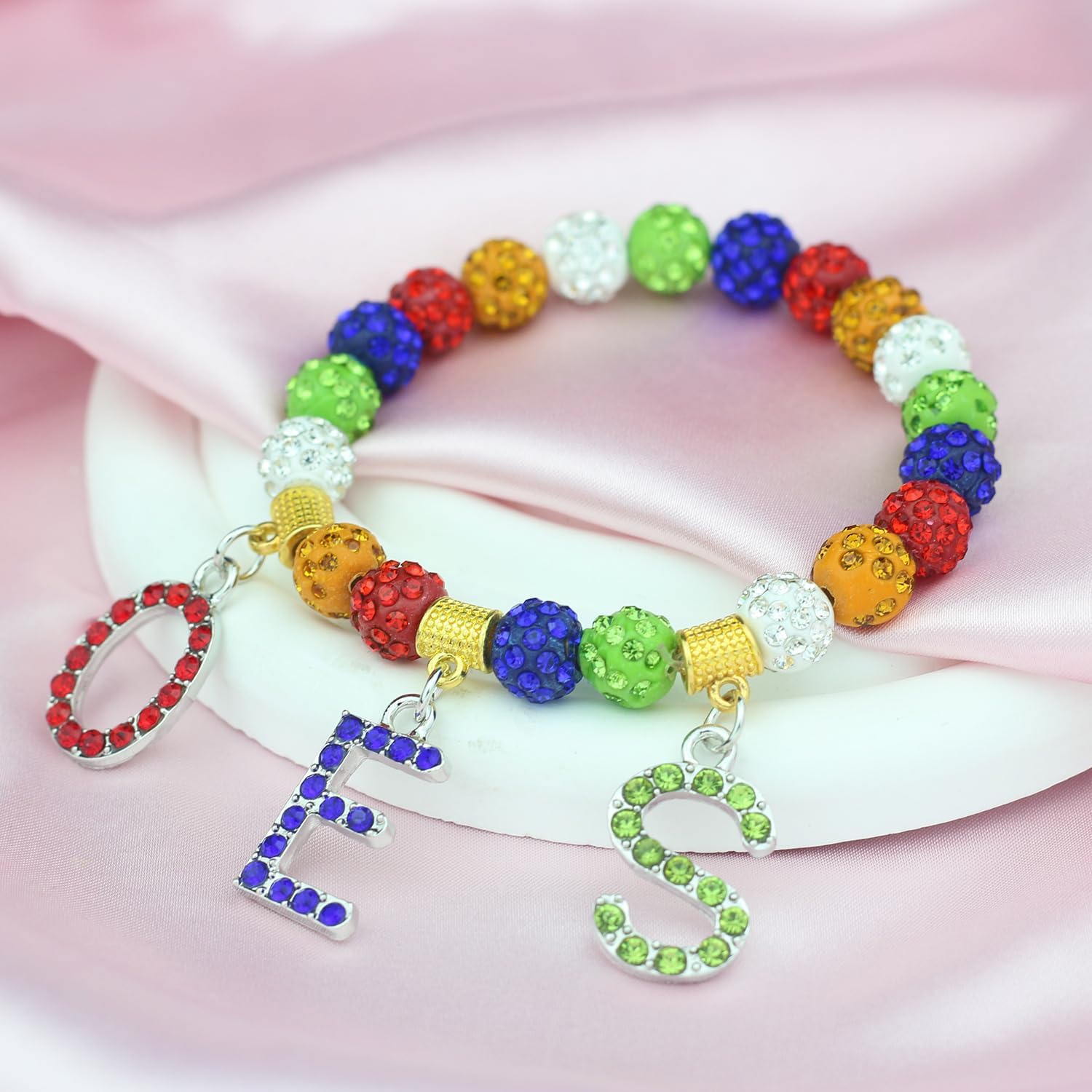 Keeblon OES Sorority Gift for Women OES Bracelet Order of The Eastern Star Bracelet Rhinestone Paraphernalia Jewelry Greek Sisterhood Gift for Soror Sister - Image 7